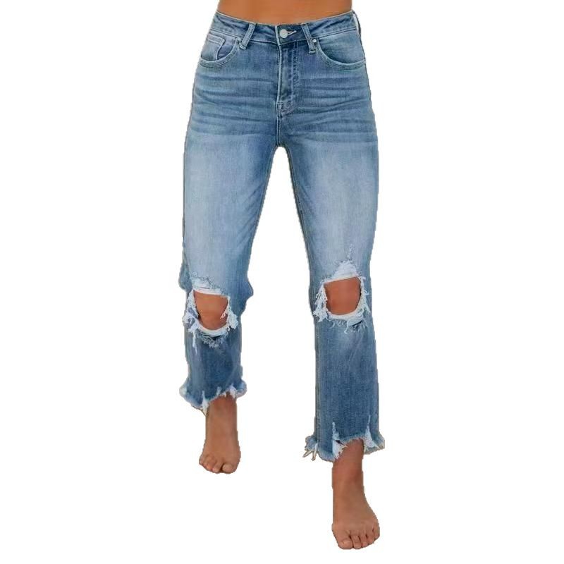 TALA™ –  Slim-Fit Ripped Jeans