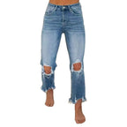 TALA™ –  Slim-Fit Ripped Jeans