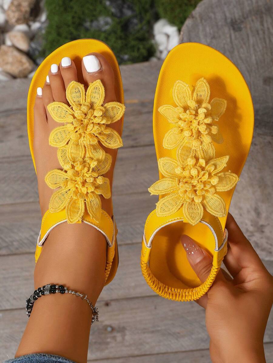 Floréa™ │ Floral Orthopedic Comfort Sandals