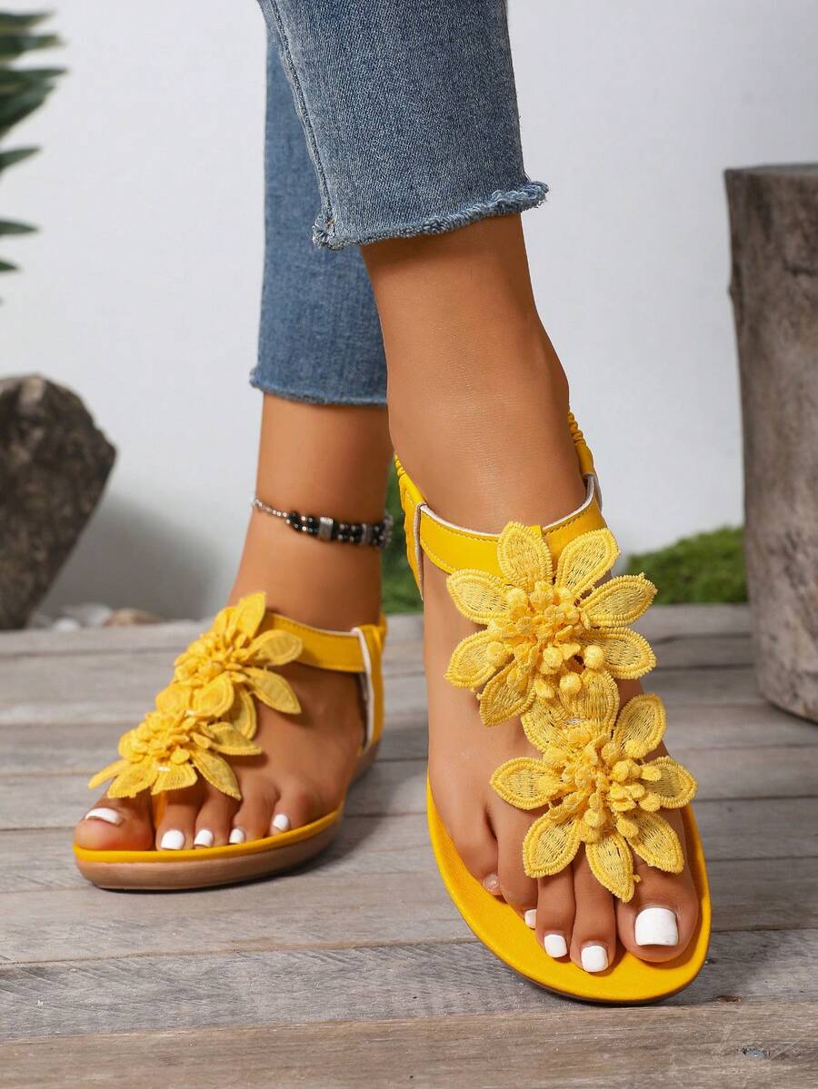 Floréa™ │ Floral Orthopedic Comfort Sandals