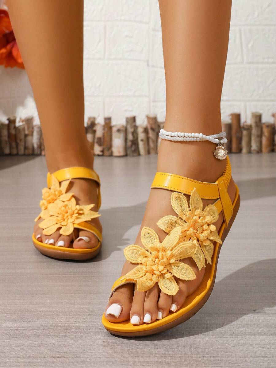 Floréa™ │ Floral Orthopedic Comfort Sandals