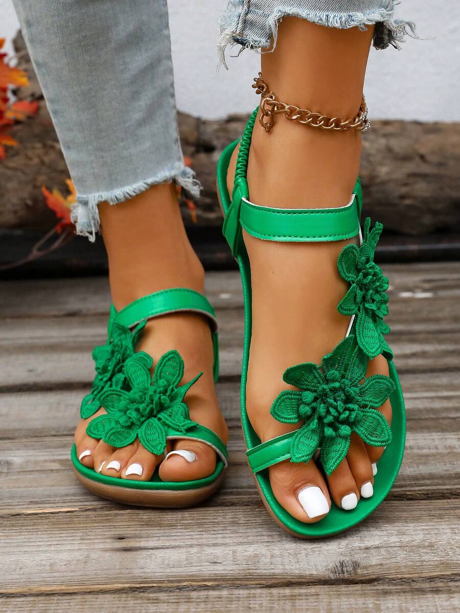 Floréa™ │ Floral Orthopedic Comfort Sandals