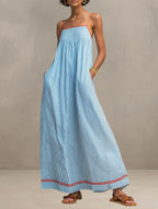 Aurelyn™ | Riviera Stripe Maxi Dress