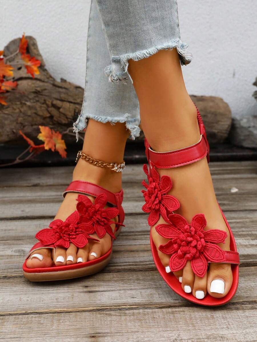 Floréa™ │ Floral Orthopedic Comfort Sandals