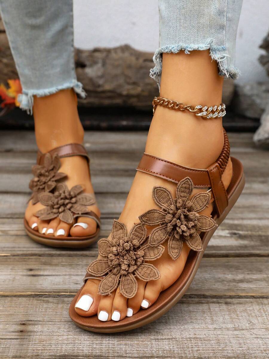 Floréa™ │ Floral Orthopedic Comfort Sandals