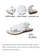 Floréa™ │ Floral Orthopedic Comfort Sandals