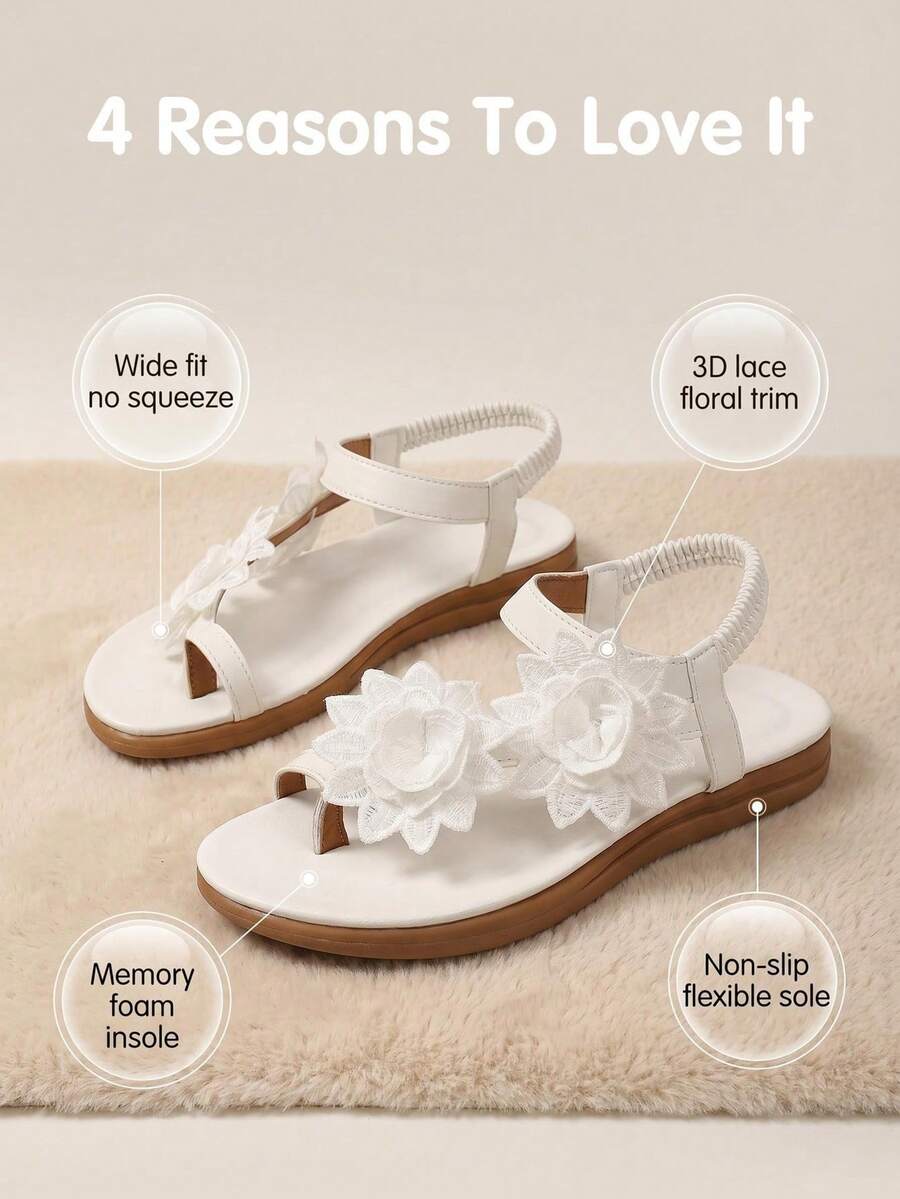 Floréa™ │ Floral Orthopedic Comfort Sandals