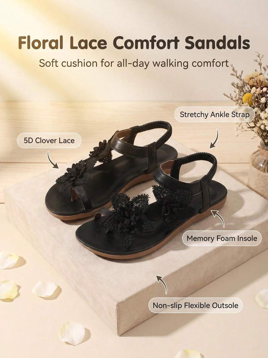 Floréa™ │ Floral Orthopedic Comfort Sandals
