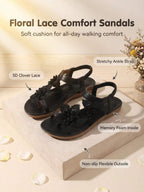 Floréa™ │ Floral Orthopedic Comfort Sandals