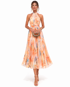 Aurora™ | Halter Neck Maxi Dress