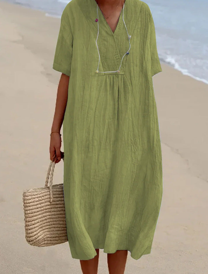 KARINA™ - Relaxed Fit Midi Dress
