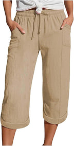 Caliora™ | Lightweight 3/4 Capri Pants