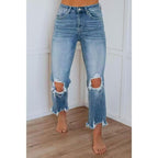 TALA™ –  Slim-Fit Ripped Jeans