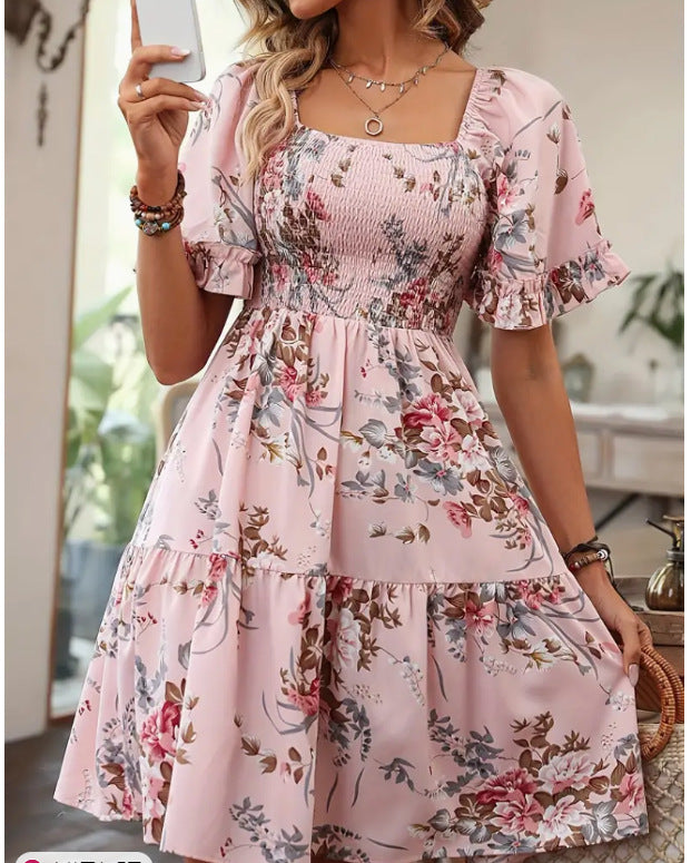 ISOLDE™ – Vintage Floral Dress