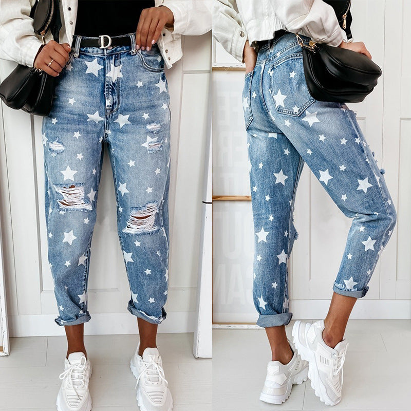 Ivy - Comfortable Stars Pants