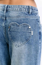 MARGOT™ - Vintage Straight Denim Jeans