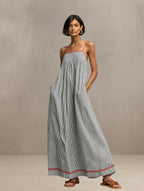 Aurelyn™ | Riviera Stripe Maxi Dress