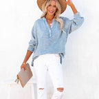 AYLA™ – Casual V-Neck Blouse