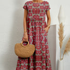 FLORENE™ - Breezy Floral Midi Dress