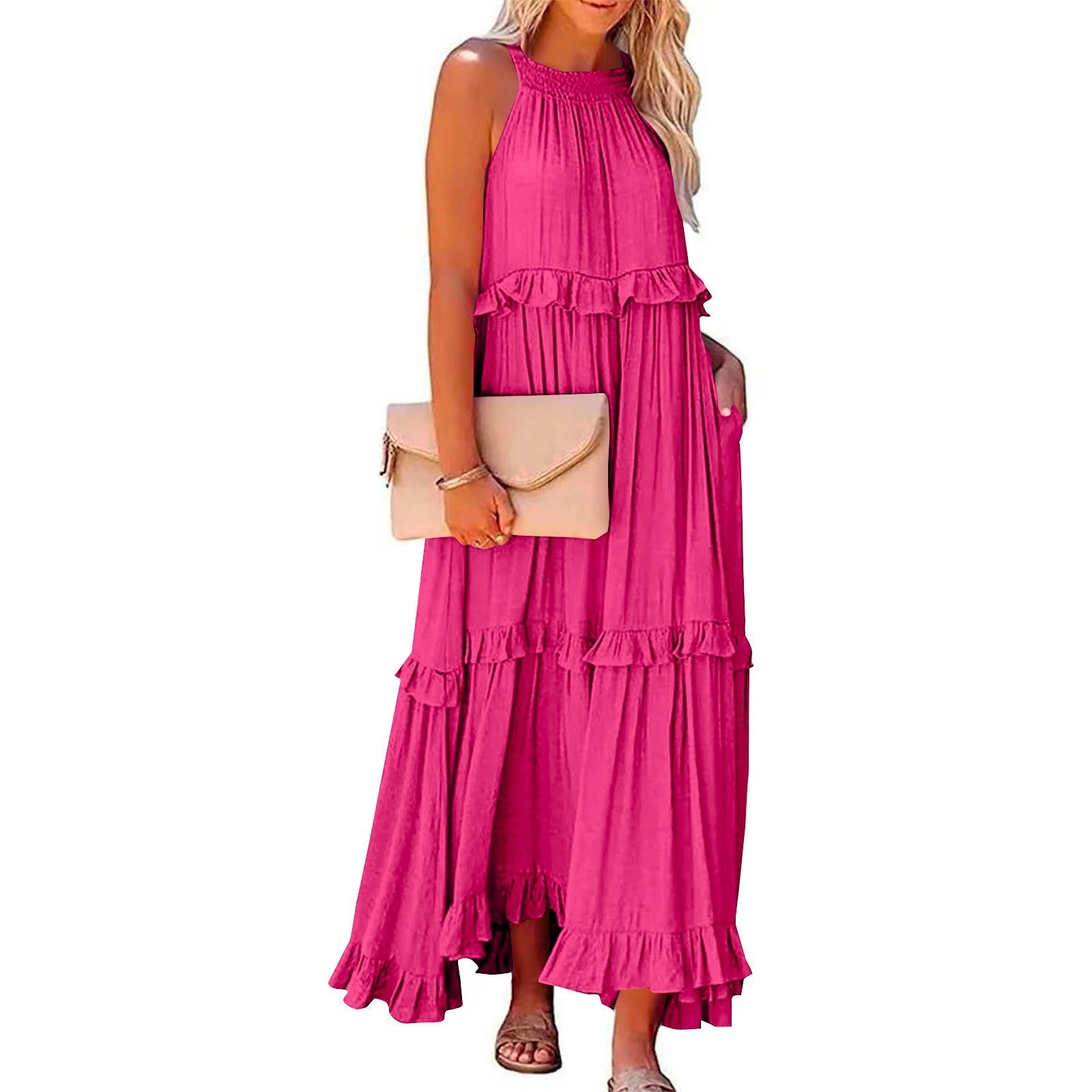 CHERRY™ - Flow & Flutter Maxi Dress