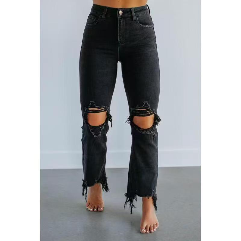 TALA™ –  Slim-Fit Ripped Jeans