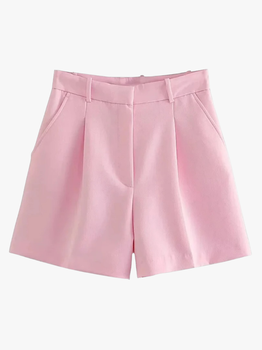 Mireya™ | High-Waisted Tailored Shorts