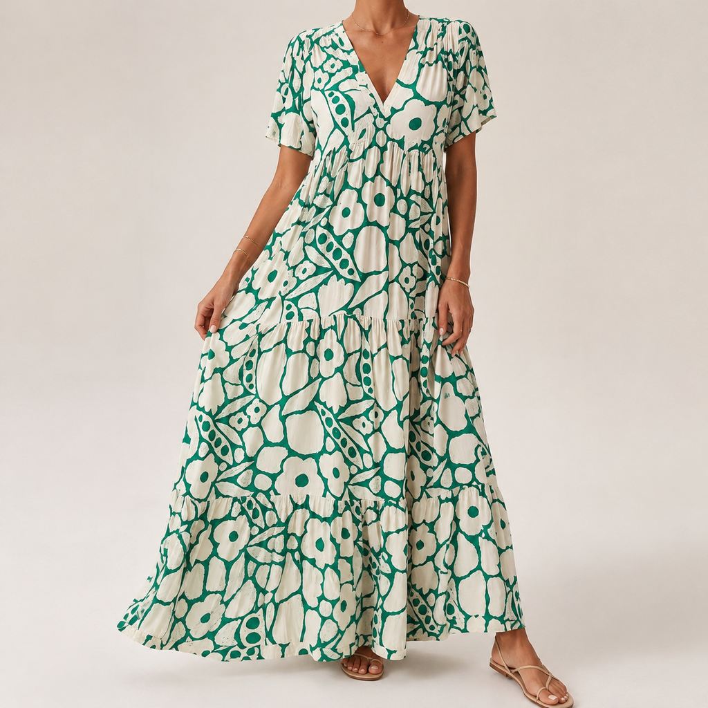 Averly™ | Boho Print Summer Dress