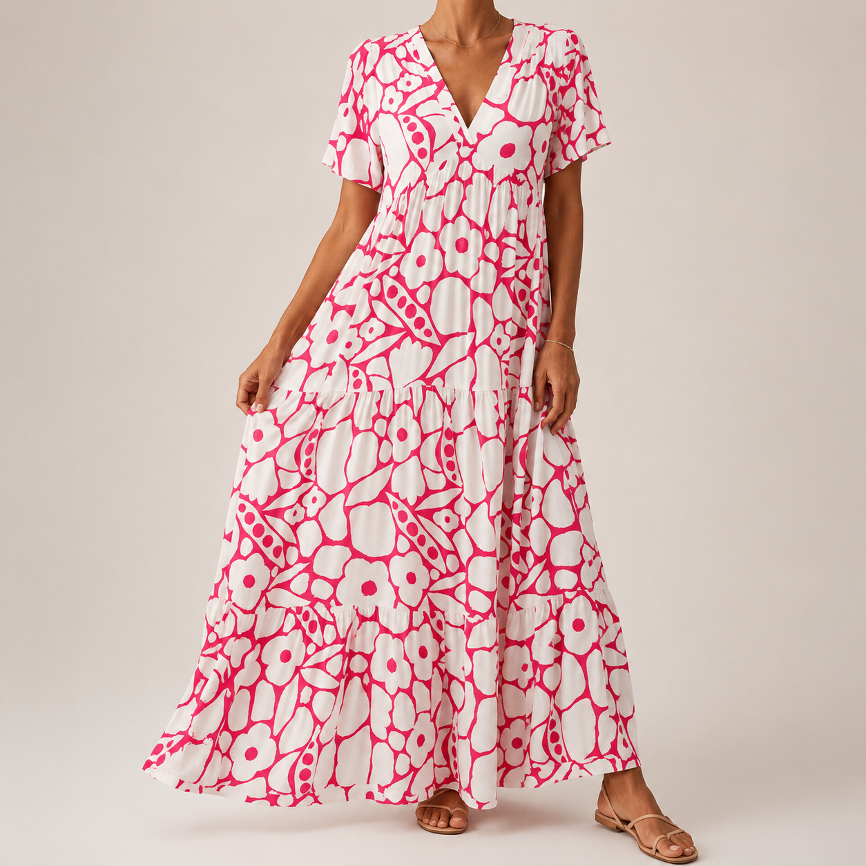 Averly™ | Boho Print Summer Dress
