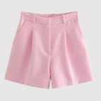 Mireya™ | High-Waisted Tailored Shorts