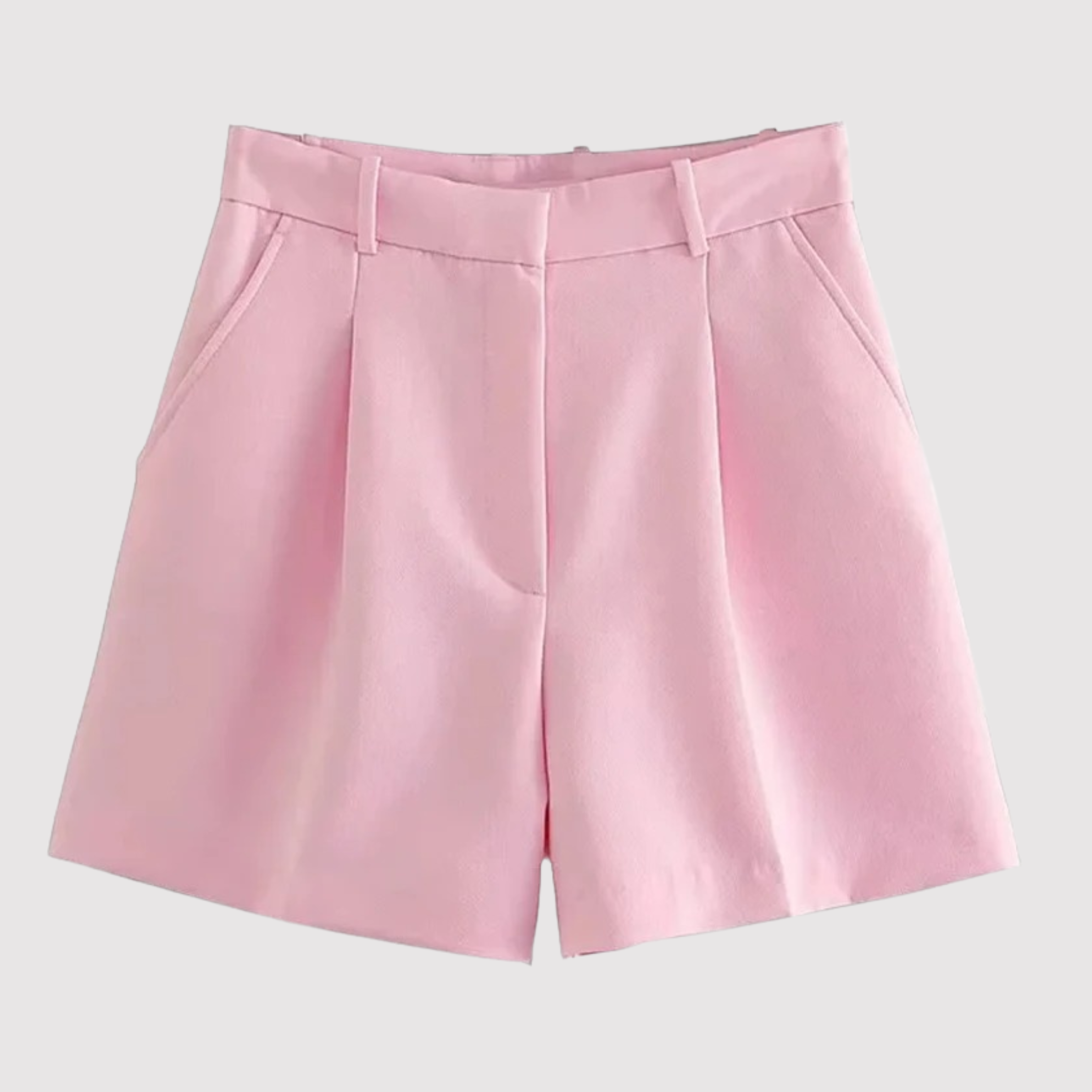 Mireya™ | High-Waisted Tailored Shorts