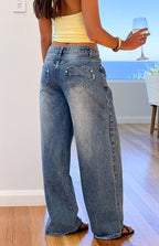 MARGOT™ - Vintage Straight Denim Jeans