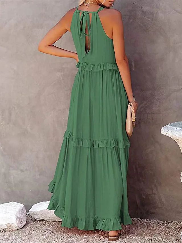 CHERRY™ - Flow & Flutter Maxi Dress