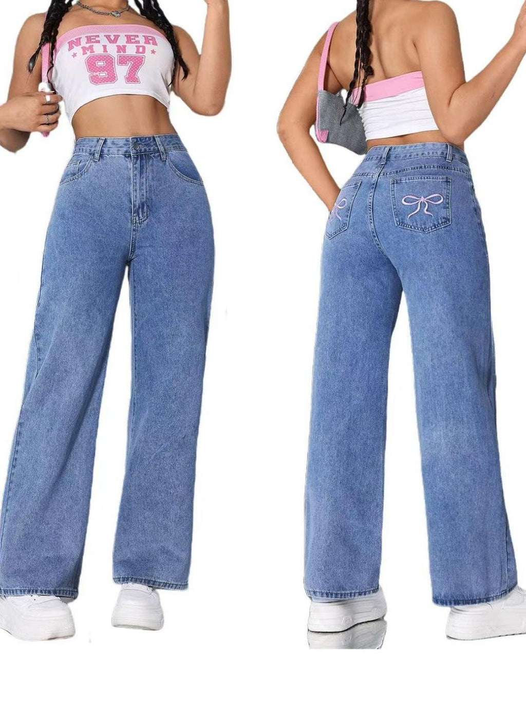 PHILIPPA™ - High-Waisted Denim
