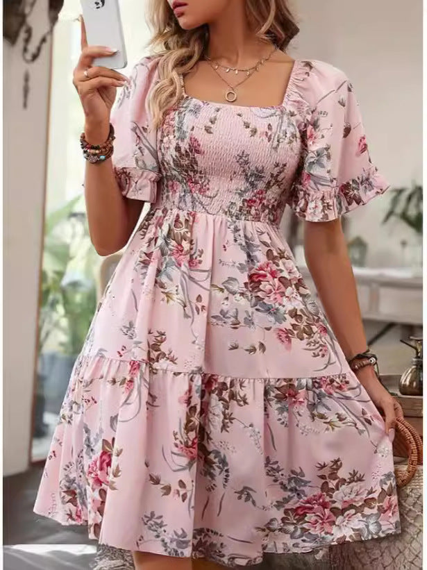 ISOLDE™ – Vintage Floral Dress