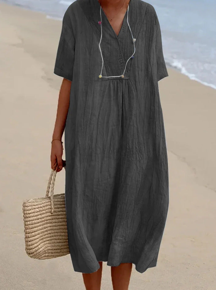 KARINA™ - Relaxed Fit Midi Dress
