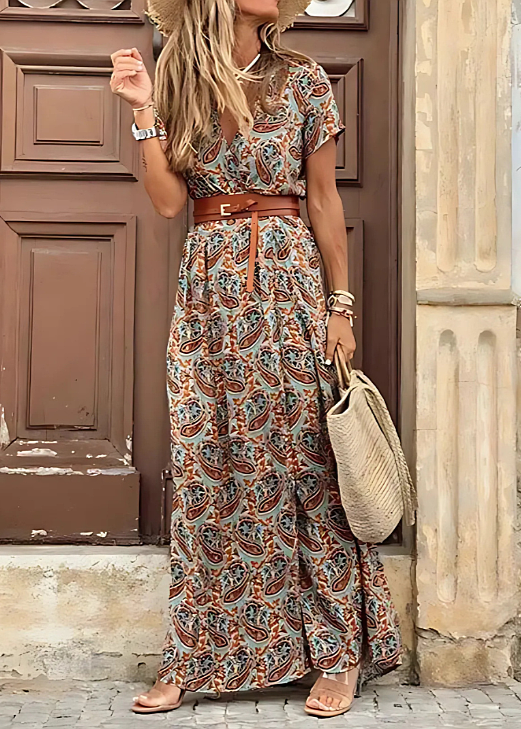 Nadessa™ | Elegant Flowy Maxi Dress