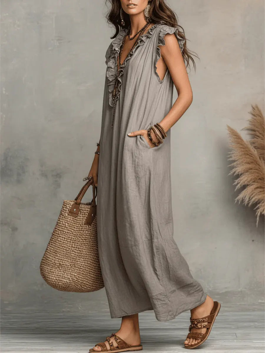 Nalina™ | Boho Flowy Dress