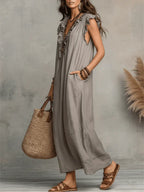 Nalina™ | Boho Flowy Dress