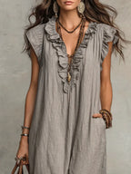 Nalina™ | Boho Flowy Dress