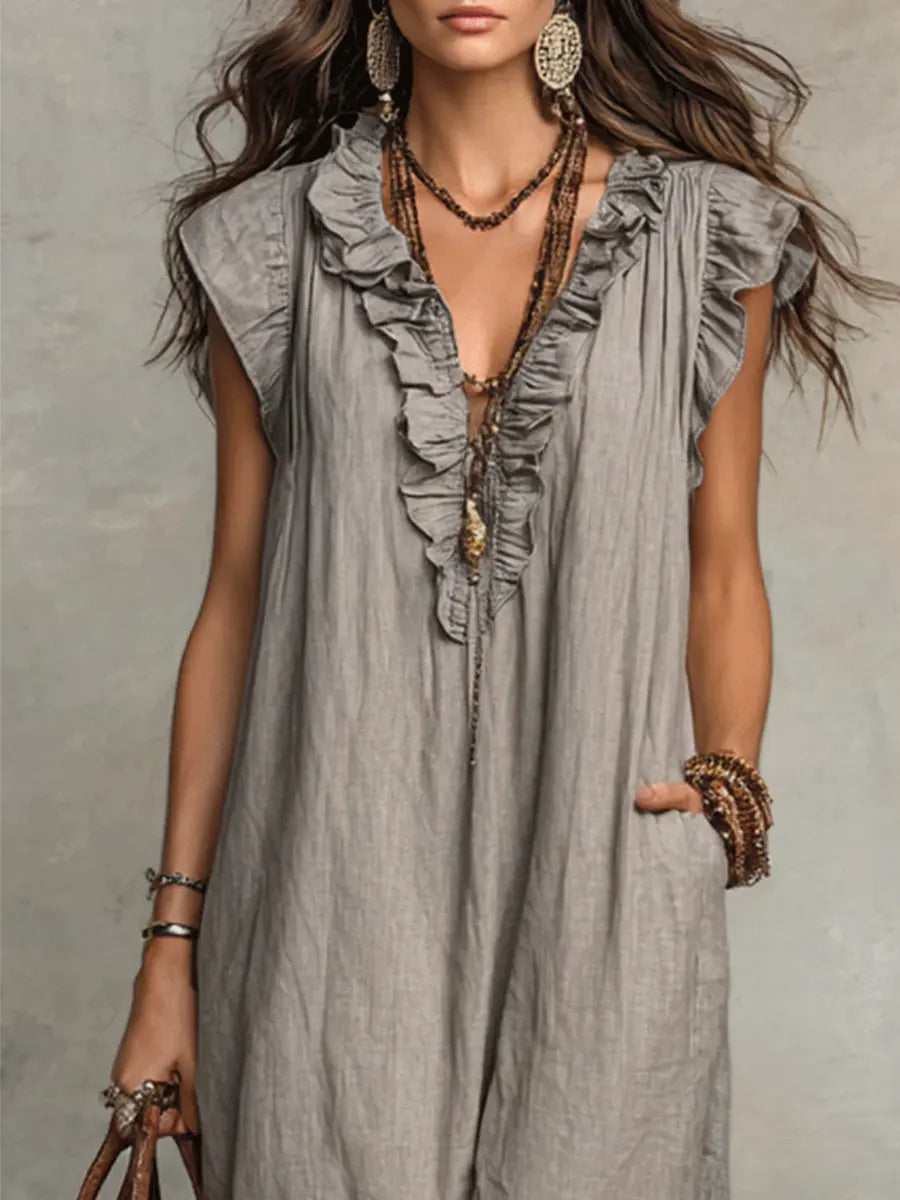 Nalina™ | Boho Flowy Dress