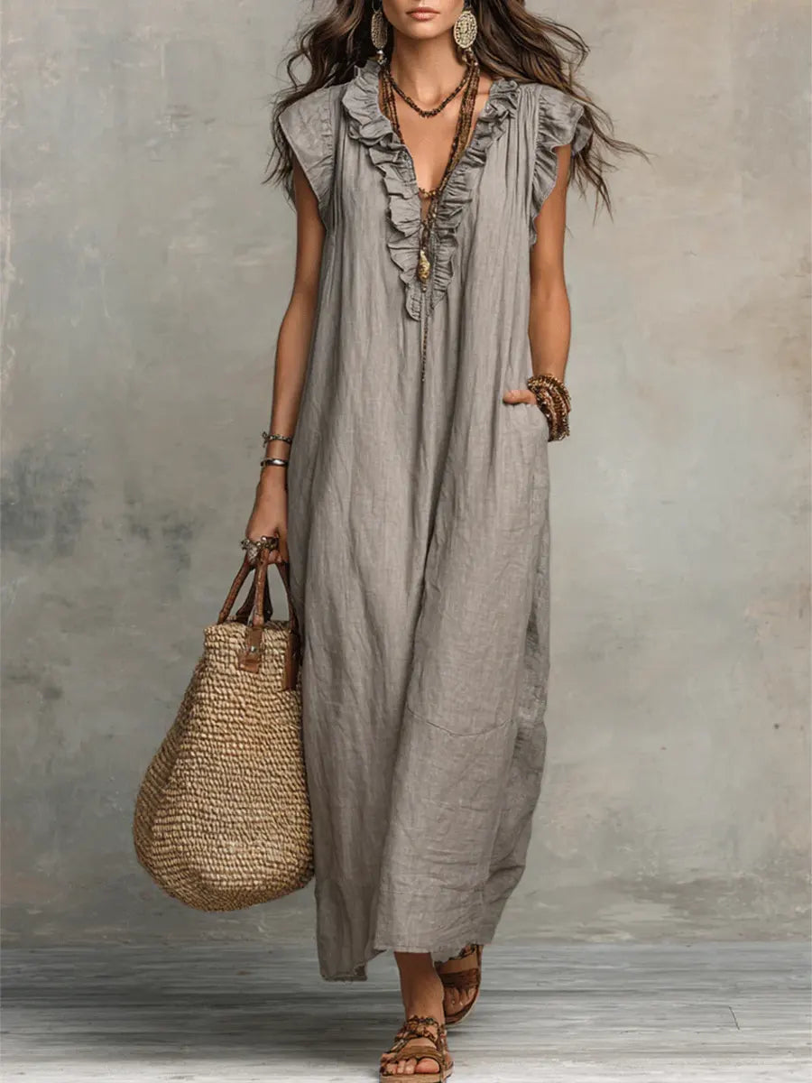 Nalina™ | Boho Flowy Dress